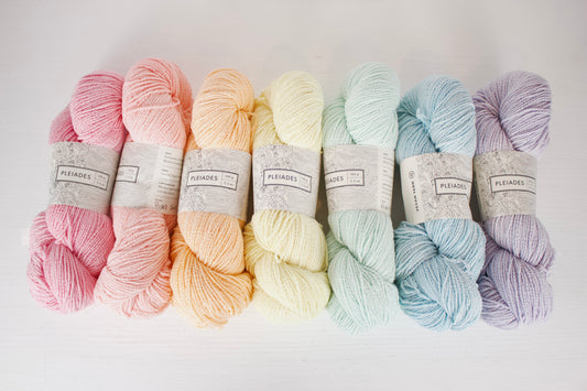 Pastel - Seven Skein Set - Pleiades Eco