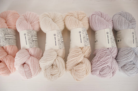 Ultra Pastel - Six Skein Set - Pleiades Eco