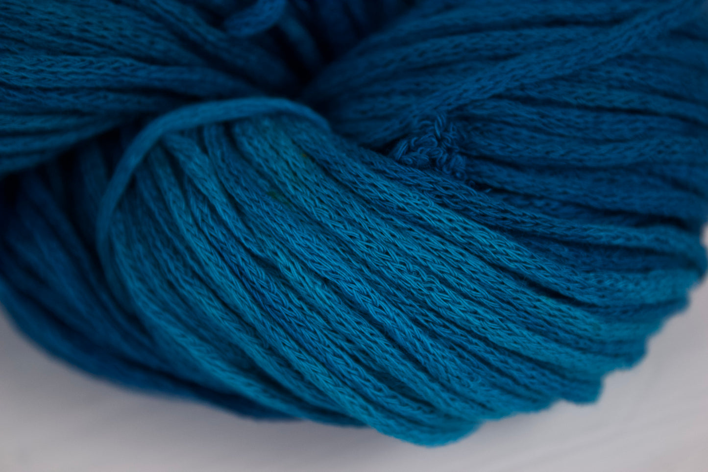 Bright Royal Blue - Taika - AS-IS has dry/crunch texture, dye bleed issues - no label