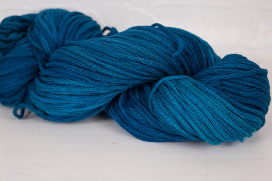 Bright Royal Blue - Taika - AS-IS has dry/crunch texture, dye bleed issues - no label
