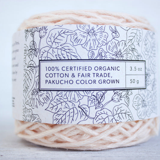 Vanilla Cream Pima - Worsted - Vegan Yarn