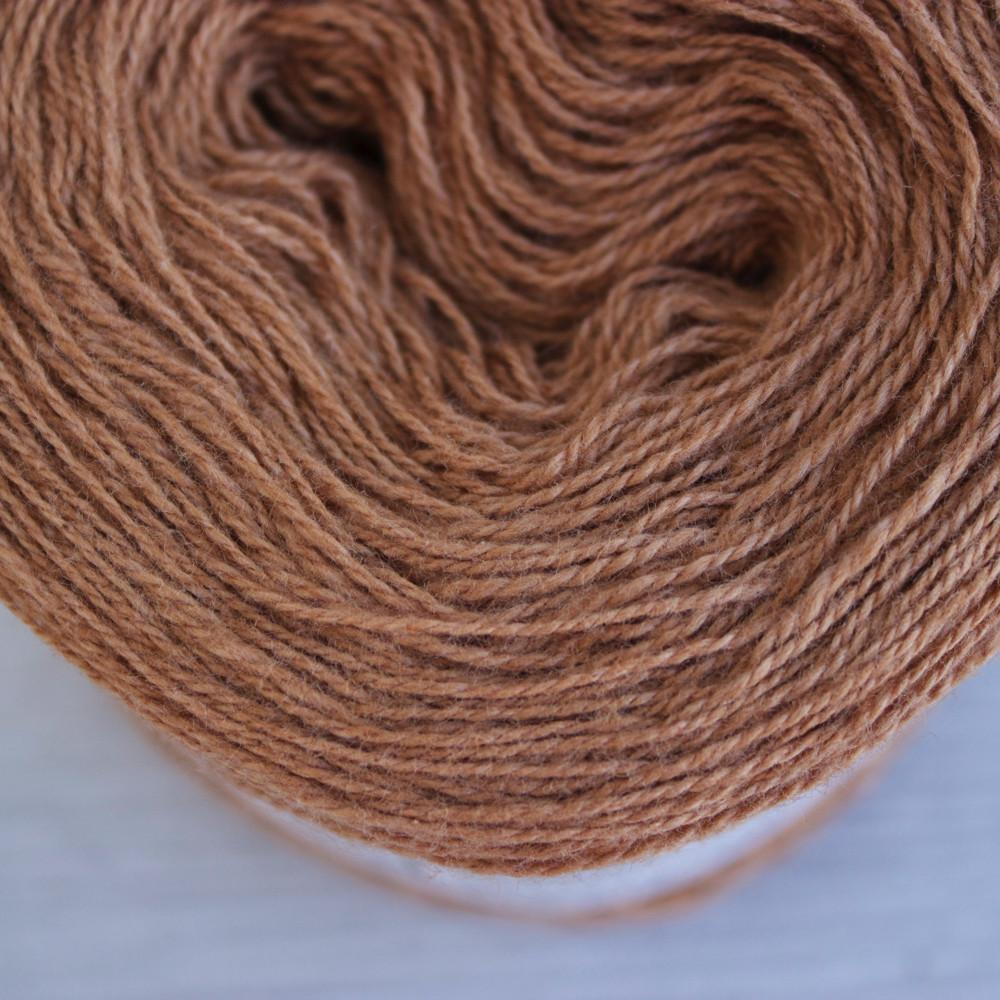 Golden Brown (Dark Brown C100) - Vegan Yarn