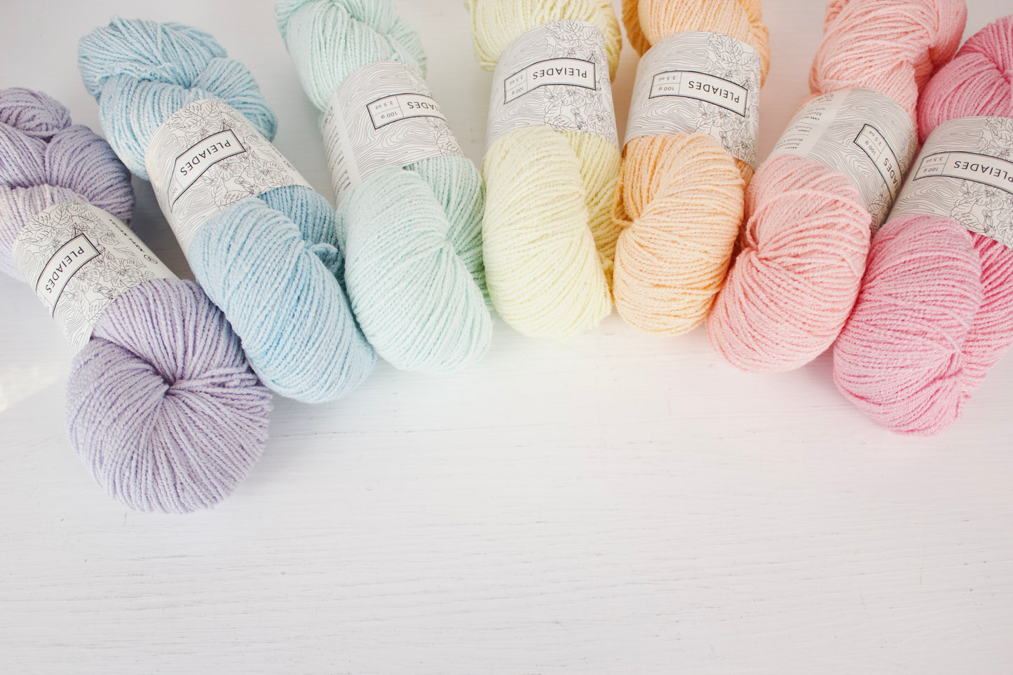 Pastel - Seven Skein Set - Pleiades Eco