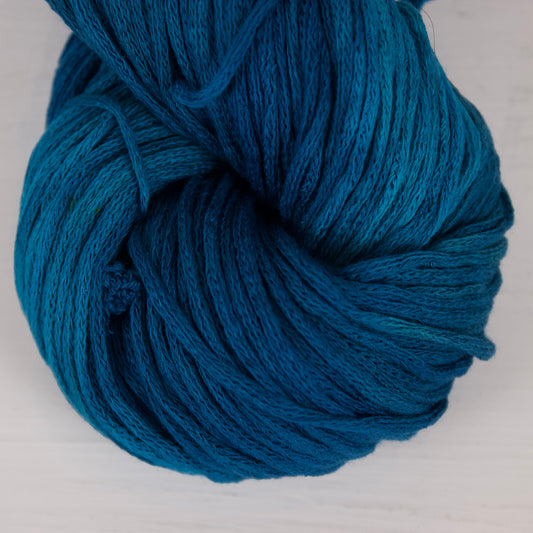 Bright Royal Blue - Taika - AS-IS has dry/crunch texture, dye bleed issues - no label