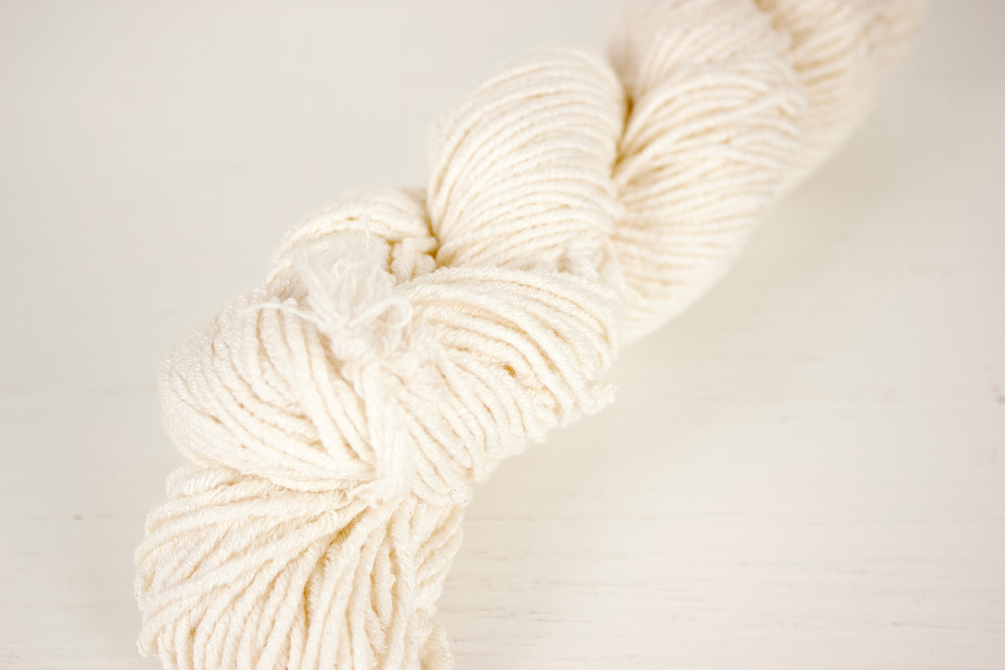 Wholesale Hyades - Vegan Stretchy Worsted Yarn Base for Dyers, undyed ecru, tencel, organic cotton, elastic