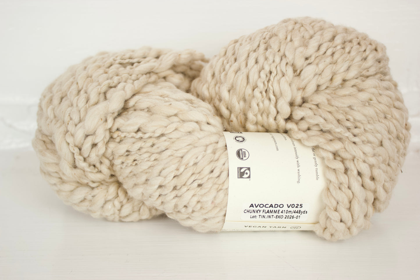 Avocat - Coton coloré Vega x Pakucho