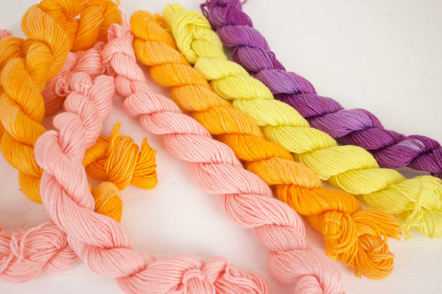 Reject mini skeins - Albireo - AS-IS