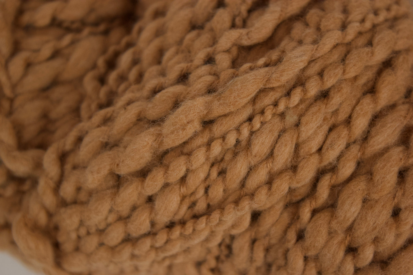 Golden Brown (Dark Brown) - Vega x Pakucho Colourgrown Cotton - Semi Handspun