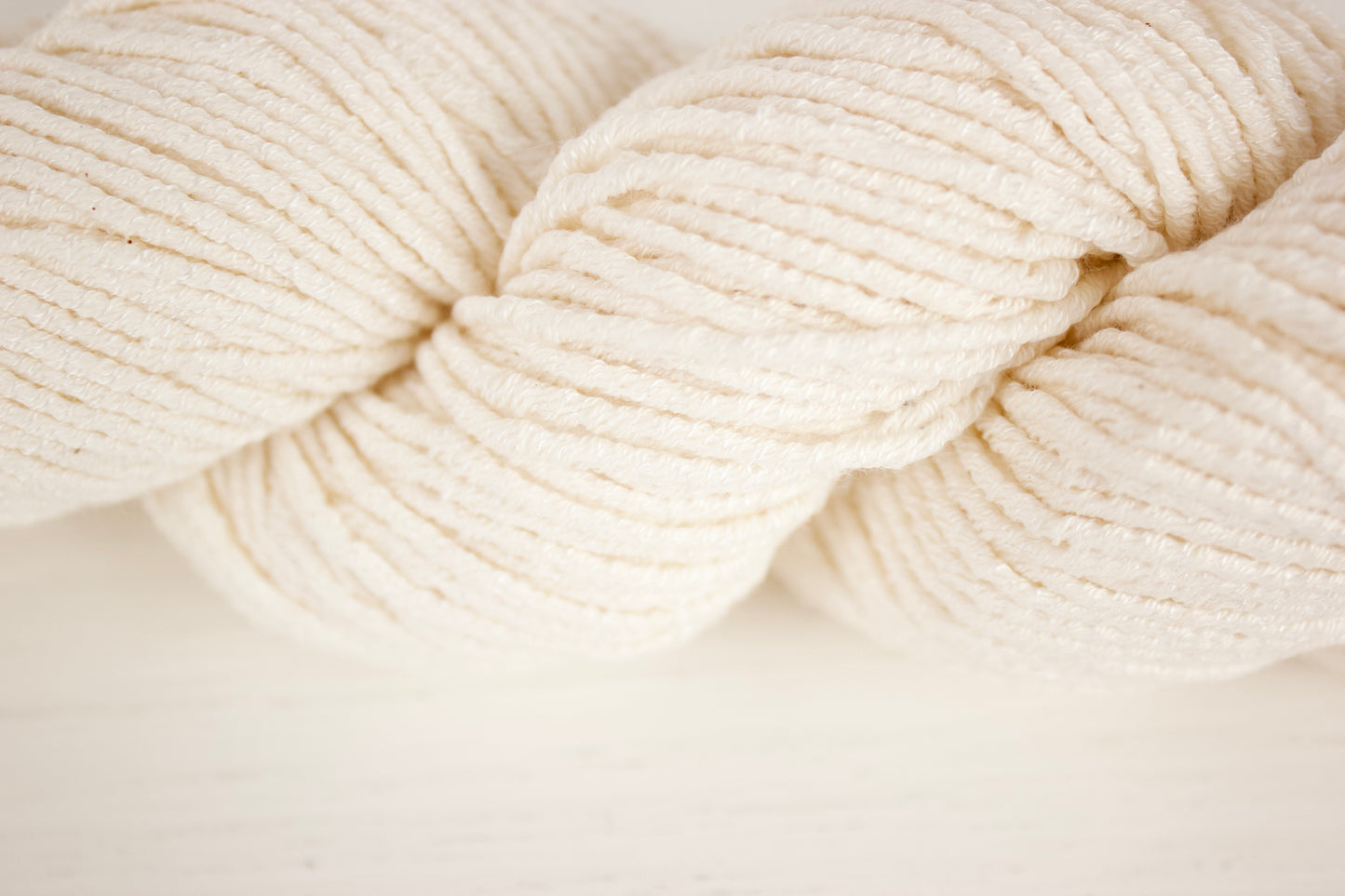 Wholesale Hyades - Vegan Stretchy Worsted Yarn Base for Dyers, undyed ecru, tencel, organic cotton, elastic