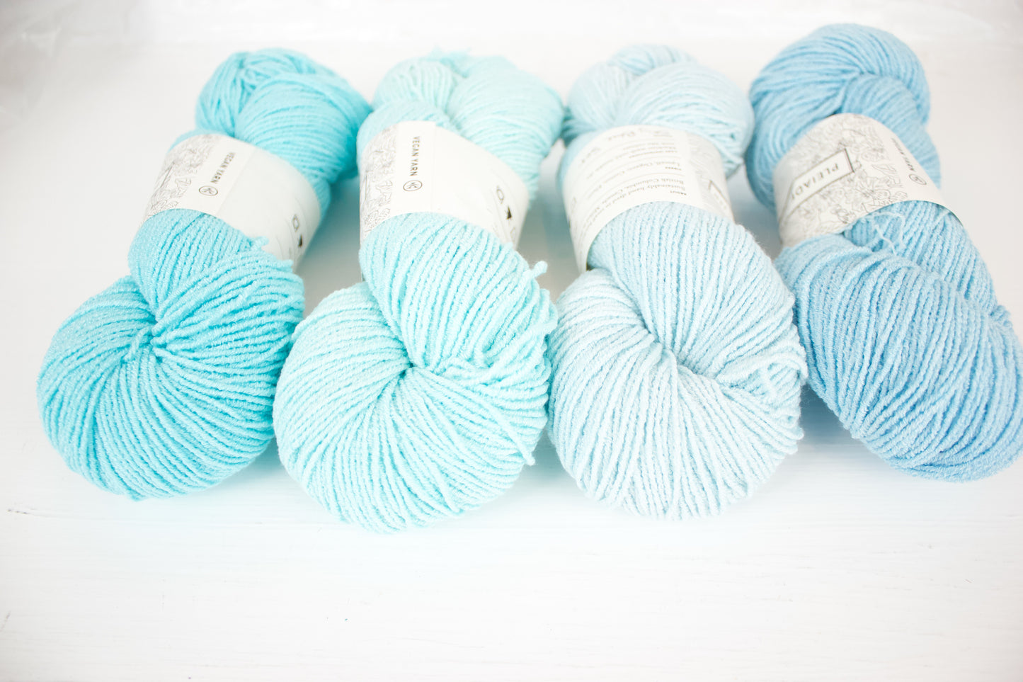 Sky Blues - Four Skein Set - Pleiades Eco