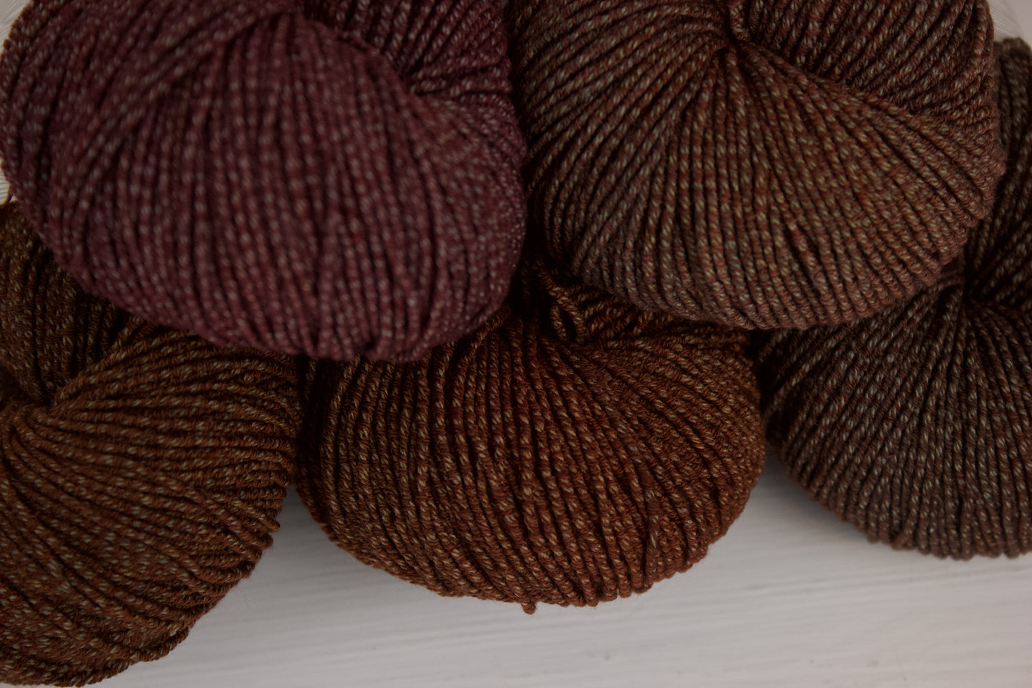 Cocoa - Five Skein Set - Pleiades Eco