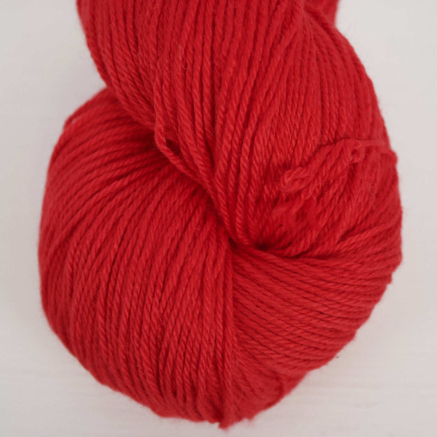 Firecracker - Albireo Fingering - Firecracker is an intense, classic red, only slightly semisolid for some visual texture.