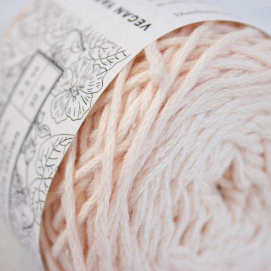 Vanilla Cream Pima - Worsted - Vegan Yarn